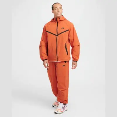 Nike academy warm up tracksuit mens orange 2025