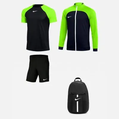 Ensemble Nike homme Pack 4 pièces Maillot Academy Pro Short Park III Veste de survetement Academy Pro II Sac à dos Academy Team DH9225 BV6855 SX5728 DH9234 DC2647