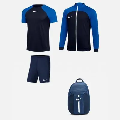 Ensemble Nike homme Pack 4 pièces Maillot Academy Pro Short Park III Veste de survetement Academy Pro II Sac à dos Academy Team DH9225 BV6855 SX5728 DH9234 DC2647