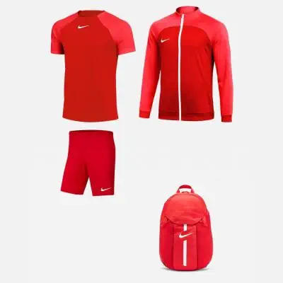Ensemble Nike homme Pack 4 pièces Maillot Academy Pro Short Park III Veste de survetement Academy Pro II Sac à dos Academy Team DH9225 BV6855 SX5728 DH9234 DC2647