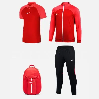 Ensemble Nike Academy Pro pour Homme. Survetement Polo Sac 4 pieces