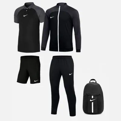 Nike academy black tracksuit hot sale