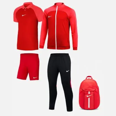 Ensemble Nike Academy Pro pour Homme. Survetement Polo Short Sac 5 pieces