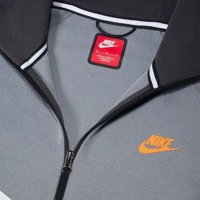Men's Nike Sportswear Tech Fleece Windrunner Anthracite Grey zip