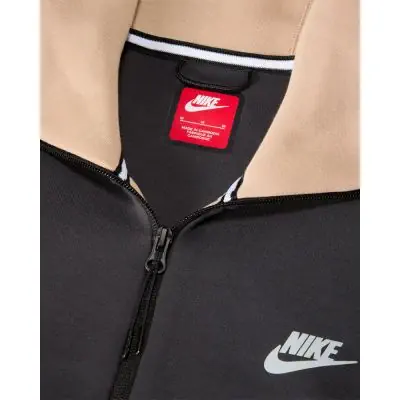 Sweat zippé à capuche Nike Sportswear Tech Fleece Windrunner Beige