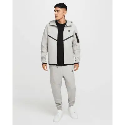 Men's Nike Sportswear Tech Fleece Grey Zip Hoodie EKINSPORT