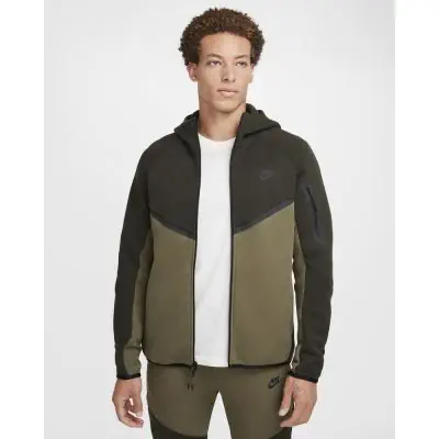Felpa zip nike verde cheap