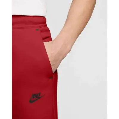 Bas de jogging Nike Sportswear Tech Fleece Rouge pour Homme EKINSPORT
