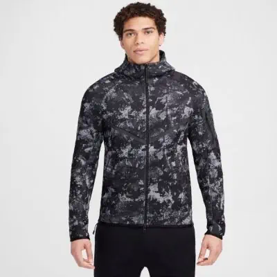 Sweat à Capuche Rocky Eco Zip Homme - Camo Vert, Taille M - Alternative