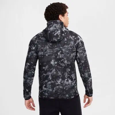 Sweat zippé à capuche Nike Sportswear Tech Fleece Camo Gris pour