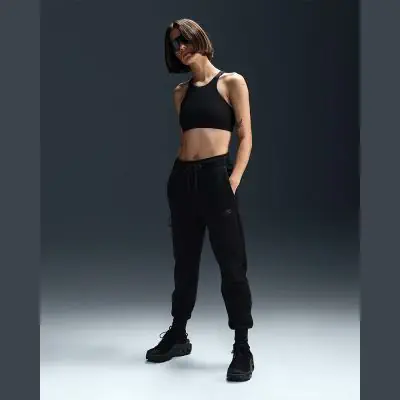 bas jogging nike sportswear tech fleece noir femme hv6779 010