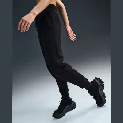 Women s Nike Sportswear Tech Fleece Black Jogging Socks EKINSPORT