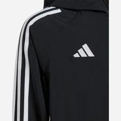 Tiro 24 Black Windbreaker for Children | EKINSPORT