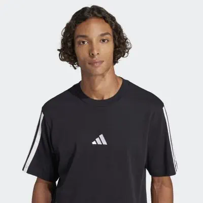 Maglietta adidas Essentials bianca e nera da uomo EKINSPORT