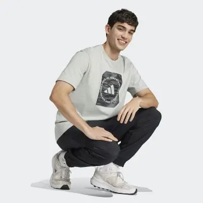Tee-shirt N ° 10 Gris Eden Park Grande Taille homme grande taille