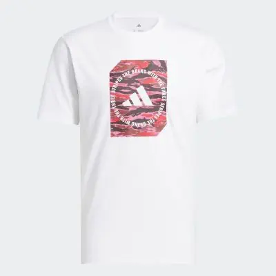 t shirt graphique camouflage shape adidas homme kpj98 ji6763