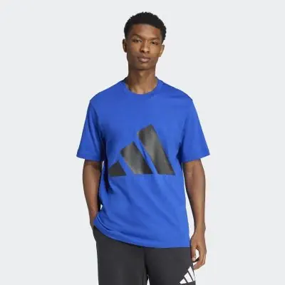 adidas Essentials Men's Royal Blue Black T-Shirt EKINSPORT