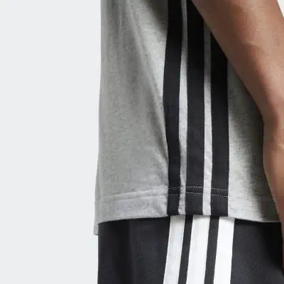t shirt jersey 3 bandes essentials adidas homme ktf02 je6396