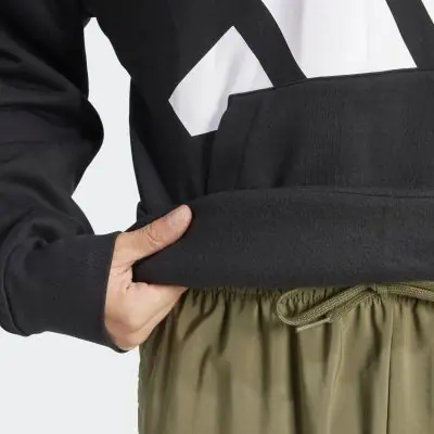 sweat a capuche grand logo essentials adidas homme in6159