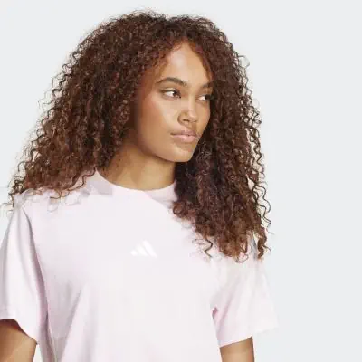 t shirt coton 3 bandes essentials adidas femme kvc59 je1226
