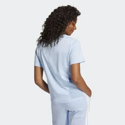 t shirt coton 3 bandes essentials adidas femme kvc59 je1227
