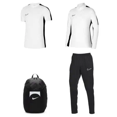 Ensemble Nike homme Pack 4 pièces Maillot Academy 23 Haut 1/4 zip Academy 23 Pantalon de survêtement Academy 23 Sac à dos Academy Team DR1336 DR1352 DR1666 DV0761