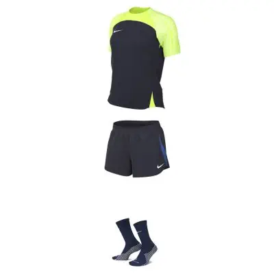 Ensemble Nike femme Pack 3 pièces Maillot Strike 23 Short Strike 23 Chaussettes Strike Crew DR2278 DR2322 DH6620