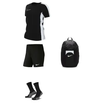 Ensemble Nike femme Pack 4 pièces Maillot Academy 23 Short Park III Chaussettes Strike Crew Sac à dos Academy Team DR1338 BV6860 DH6620 DV0761