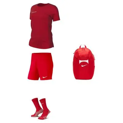 Ensemble Nike femme Pack 4 pièces Maillot Academy 23 Short Park III Chaussettes Strike Crew Sac à dos Academy Team DR1338 BV6860 DH6620 DV0761