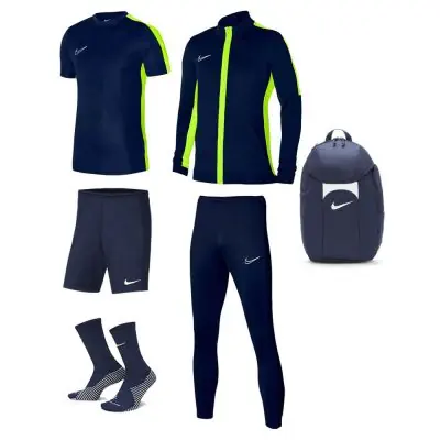 Ensemble Nike homme Pack 6 pièces Maillot Academy 23 Short Park III Chaussettes Strike Crew Veste de survêtement Academy 23 Pantalon de survêtement Academy 23 Sac à dos Academy Team DR1336 BV6855 DH6620 DR1681 DR1666 DV0761