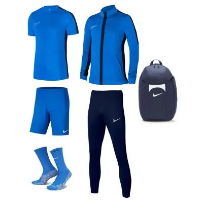 Ensemble Nike homme Pack 6 pièces Maillot Academy 23 Short Park III Chaussettes Strike Crew Veste de survêtement Academy 23 Pantalon de survêtement Academy 23 Sac à dos Academy Team DR1336 BV6855 DH6620 DR1681 DR1666 DV0761