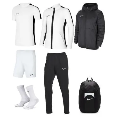 Ensemble Nike homme Pack 7 pièces Maillot Academy 23 Short Park III Chaussettes Strike Crew Veste de survêtement Academy 23 Pantalon de survêtement Academy 23 Veste doublée Team Fall Sac à dos Academy Team DR1336 BV6855 DH6620 DR1681 DR1666 CW6157 DV0761