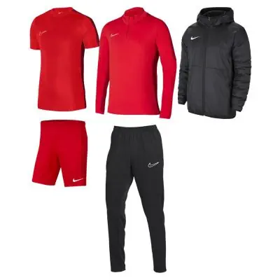 Ensemble Nike homme Pack 5 pièces Maillot Academy 23 Short Park III Haut 1/4 zip Academy 23 Pantalon de survêtement Academy 23 Veste doublée Team Fall DR1336 BV6855 DR1352 DR1666 CW6157