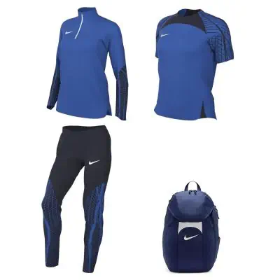 Ensemble Nike femme Pack 4 pièces Maillot Strike 23 Haut 1/4 zip Strike 23 Pantalon de survêtement Strike 23 Sac à dos Academy Team DR2278 DR2296 DR2568 DV0761