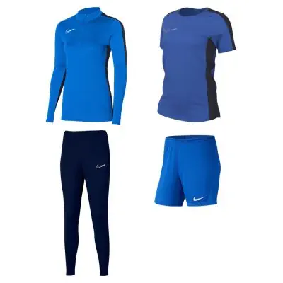 Ensemble Nike femme Pack 4 pièces Maillot Academy 23 Short Park III Haut 1/4 zip Academy 23 Pantalon de survêtement Nike Academy 23 DR1338 BV6860 DR1354 DR1671