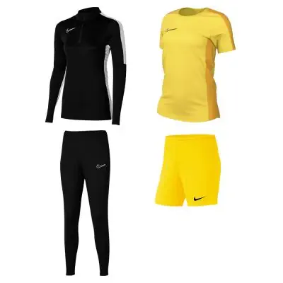 Ensemble Nike femme Pack 4 pièces Maillot Academy 23 Short Park III Haut 1/4 zip Academy 23 Pantalon de survêtement Nike Academy 23 DR1338 BV6860 DR1354 DR1671