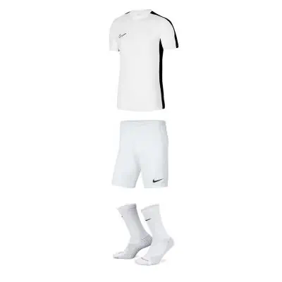 Ensemble Nike enfant Pack 3 pièces Maillot Academy 23 Short Park III Chaussettes Strike Crew DR1343 BV6865 DH6620