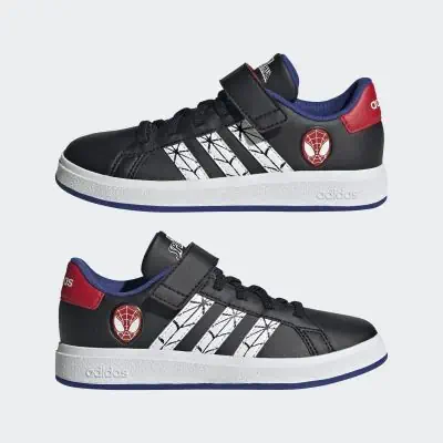 chaussures marvels spider man grand court adidas enfant