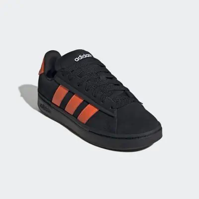 Scarpe adidas Grand Court Alpha nero e arancione per uomo EKINSPORT