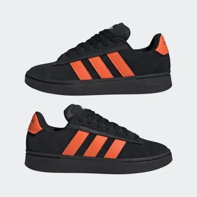 Zapatillas adidas Grand Court Alpha Negro y Naranja para hombre