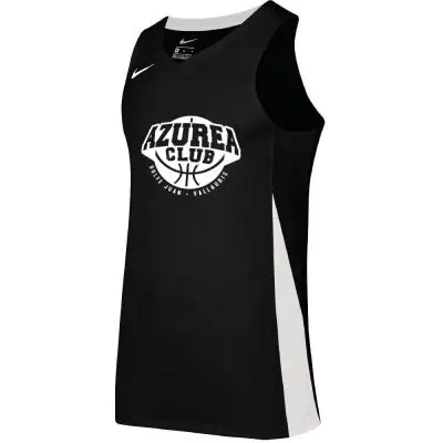 Maglia da partita Nike Azurea Basket Club Nero per uomo