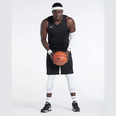 maillot de basketball nike stock noir pour homme nt0199 010