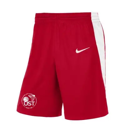 Short de Basketball Nike Rouge pour Homme US Templaise Basket EKINSPORT