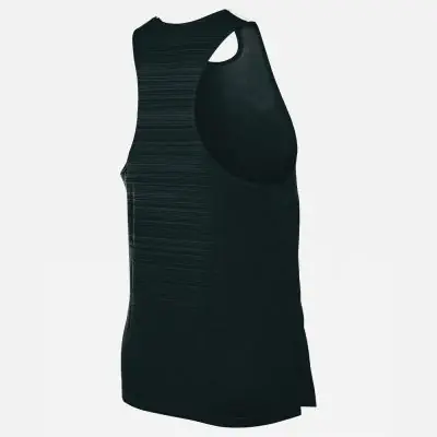 Canotta Nike Dry Miler Uomo Atletica leggera NT0300-010 Nero