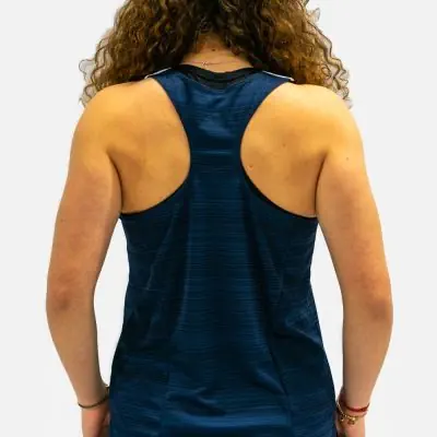 Débardeur de running Nike Stock pour Femme NT0301-451 Bleu