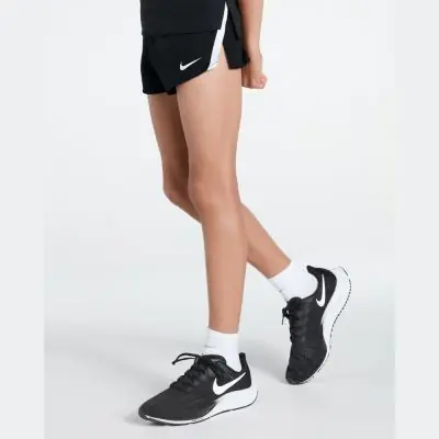 NT0305-010 Short Nike Stock Fast 2 inch Noir pour Enfant