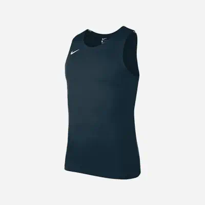 Canotta Nike Muscle Atletica leggera NT0306-451 Navy EKINSPORT - Main Image
