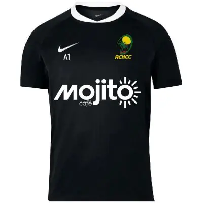 Maillot de rugby Rugby Club Hyeres Carqueiranne La Crau Noir pour homme