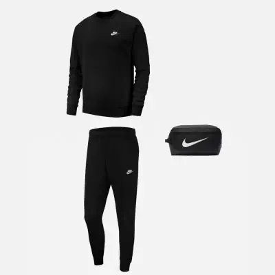 Set di prodotti Nike Sportswear per Uomo. Felpa Pantaloni da jogging Borsa portascarpe EKINSPORT