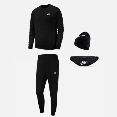 Pack Nike Sportswear Sweat Bas de jogging Bonnet Banane pour Homme BV2662 BV2679 AV9751 DB0490